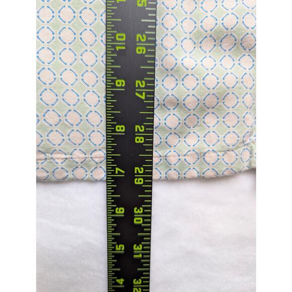 Vintage Silk Mens Short Sleeve Button Down Shirt - XL Dot Pattern - Picture 5 of 7